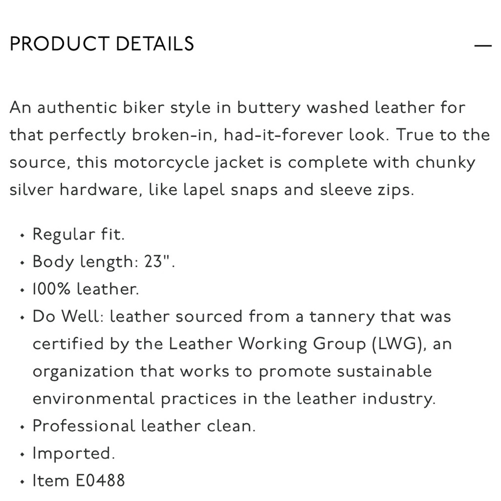 Madewell Black Leather Moto Jacket - Picture 11 of 11